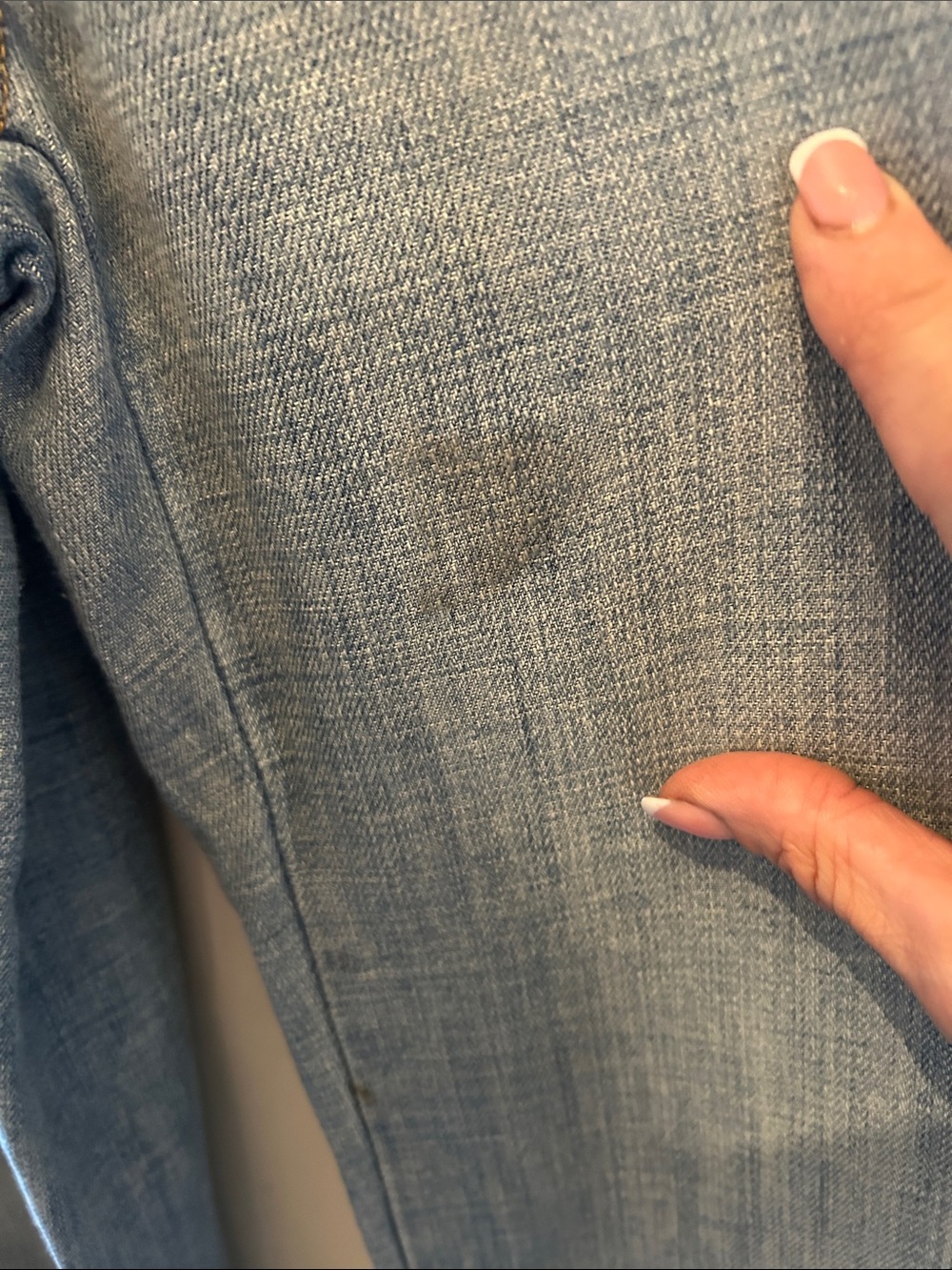 Zara Light Wash Women's Flared Jeans - Blue - Picture 4 of 10